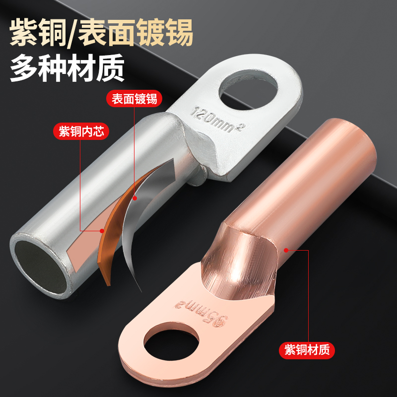 凤凰DT国标A级铜接线端子：电力传输的黄金使者，揭秘10平方电线接头的秘密