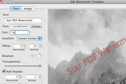 Star PDF Watermark For Mac1.8.2