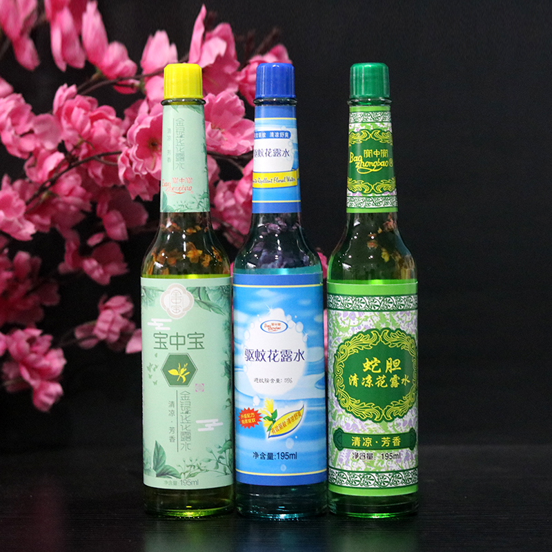 国货经典宝中宝蛇胆驱蚊花露水：老味道清凉来袭，驱蚊必备神器！