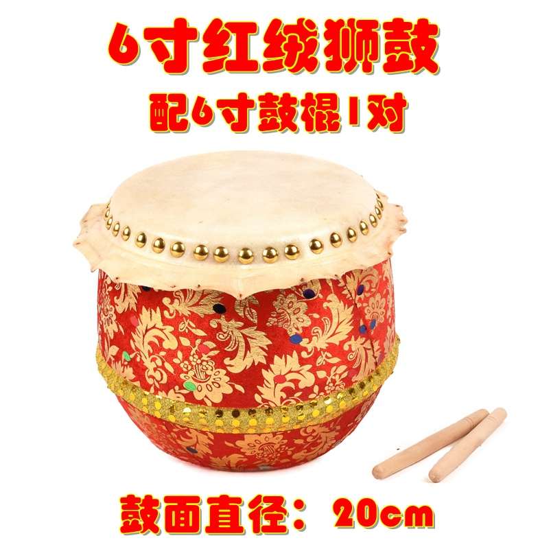 牛皮醒狮鼓：传承千年的中国红，击打出的文化之魂！
