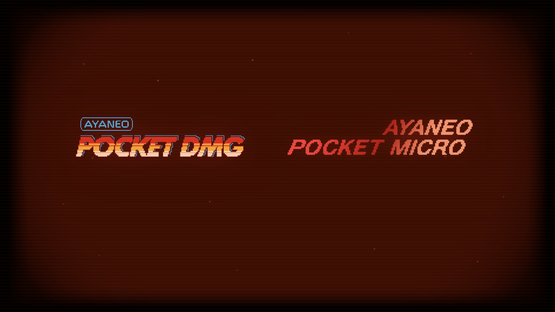 引领复古掌机新潮流&mdash;&mdash;AYANEO Pocket DMG & Pocket MICRO 正式发布
