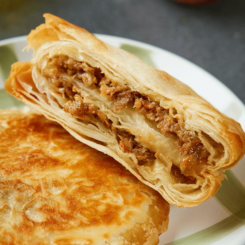 饼同学酥皮牛肉馅饼：解锁早餐新姿势，营养美味全搞定！