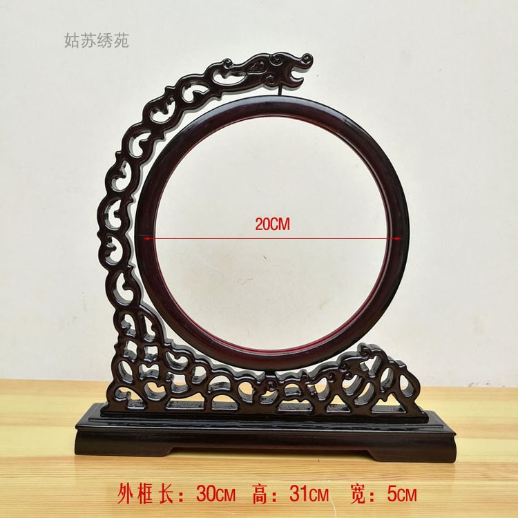 苏绣架子相框：宝宝胎毛画的艺术升华，留住宝宝成长记忆！