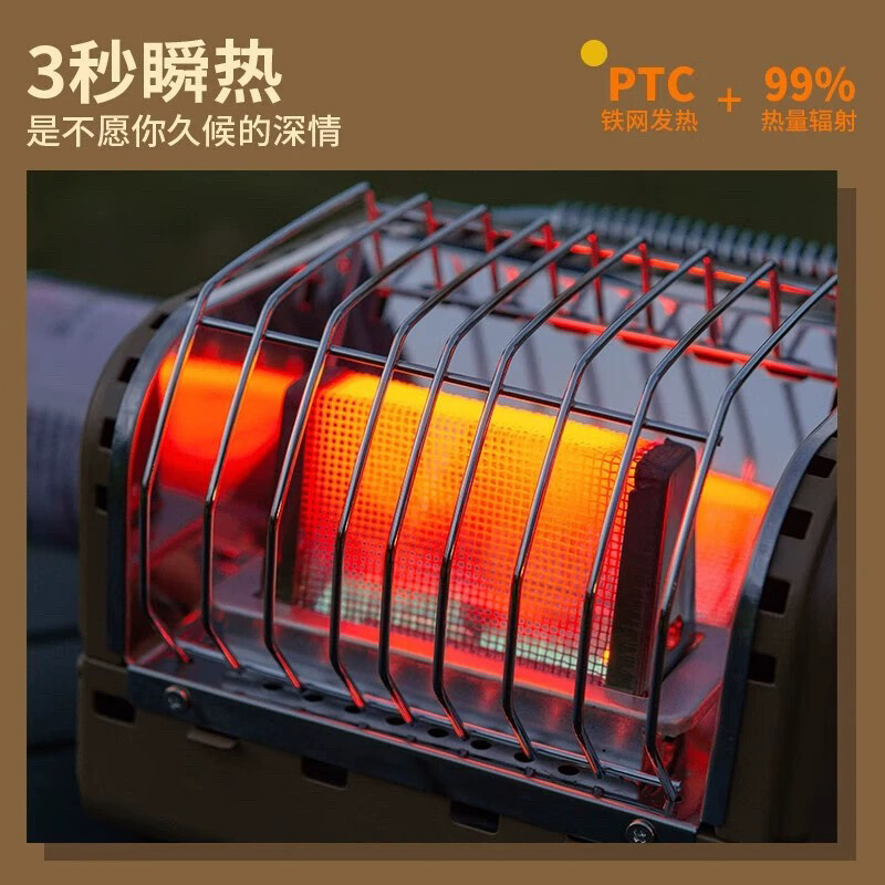 户外取暖炉卡式迷你冬天室内家用无烟帐篷内露营车2024新款多功能，冬季取暖神器来啦！