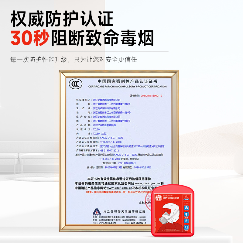 消防安全必备！商场超市公寓应急指挥逃生套装，守护家的安全！