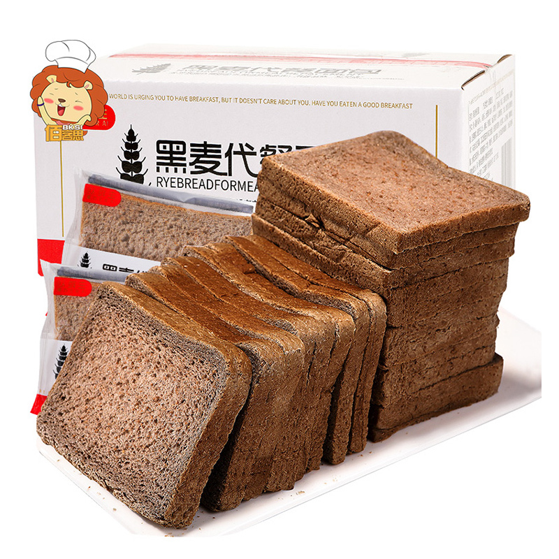 比比赞黑麦代餐吐司真香！零蔗糖低卡饱腹感绝了！这波不买亏大了