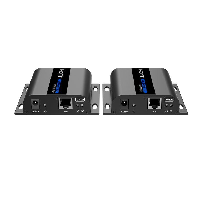 朗强LKV383 HDMI/VGA/DVI网线延长器：高清120米视频信号传输的秘密武器！