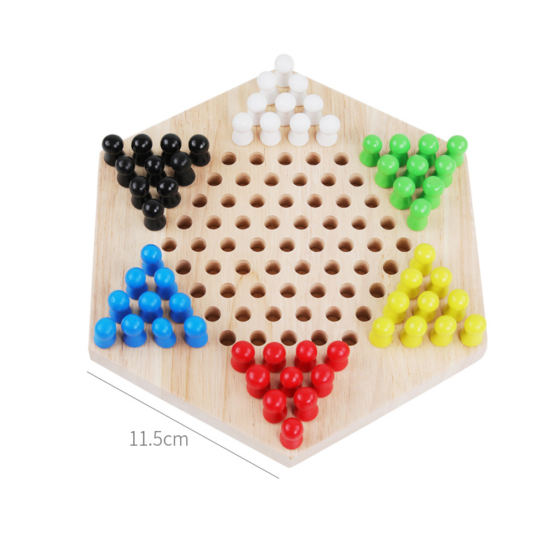 何大屋多功能游戏棋HDW1718：六款经典游戏，智力对弈新体验！