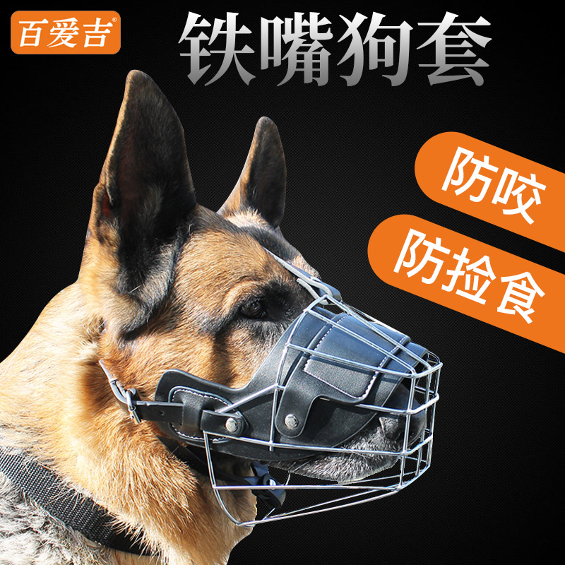 狗狗嘴套口罩大揭秘：金毛、狼狗、德牧、马犬专用防咬防乱吃神器！