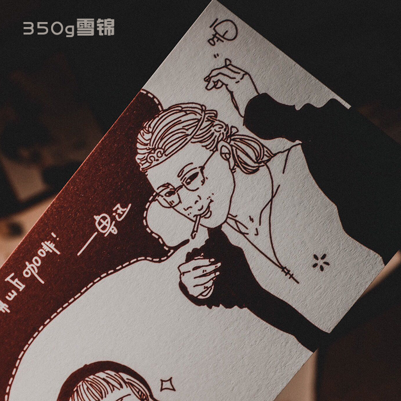 明信片定制：个性定做方卡小卡，满天星镭射明星动漫毕业印刷全攻略！