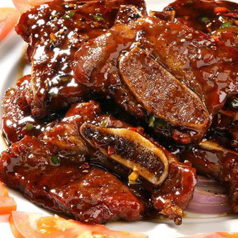 黑椒牛仔骨400g：快手菜界的美食新星，宴客必备！