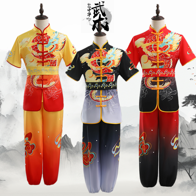 中老年武术比赛必备！云太极刺绣比赛服，飘逸又舒适，穿上直接赢麻了