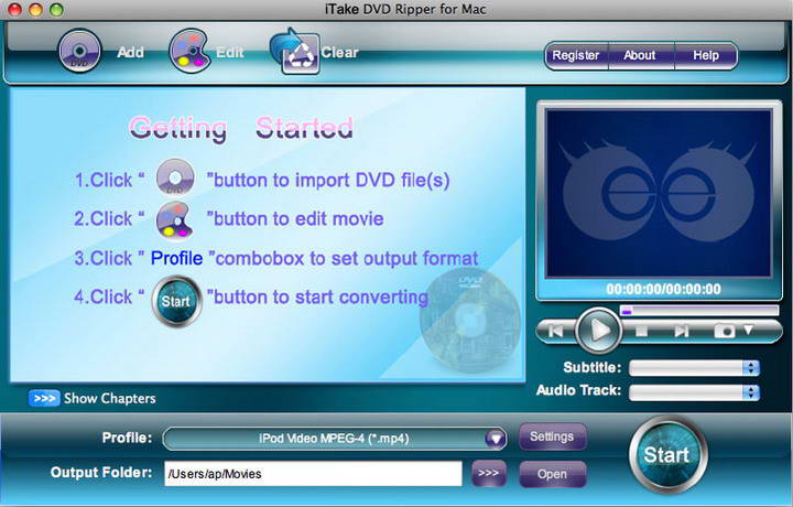 iTake DVD Ripper for mac2.8.2.4