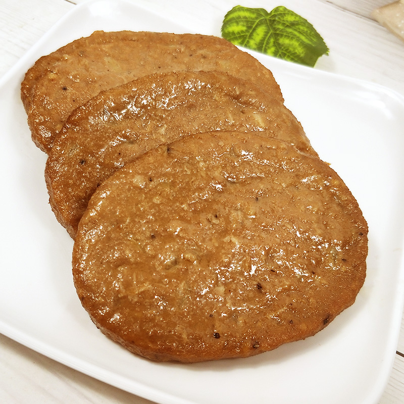 正大上品牛肉饼：10包黑椒味调理牛肉汉堡饼，美味半成品油炸小吃，让你轻松享受美食盛宴！✨