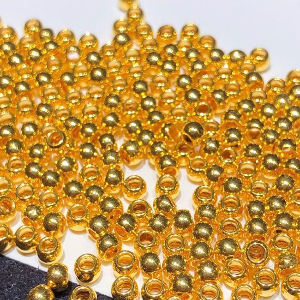 水贝驿站999足金小珠子：古法工艺DIY转运珠，开启幸运新纪元✨