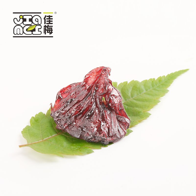 佳梅|洛神花果脯：玫瑰茄蜜饯花脯休闲零食，解锁味蕾新体验！