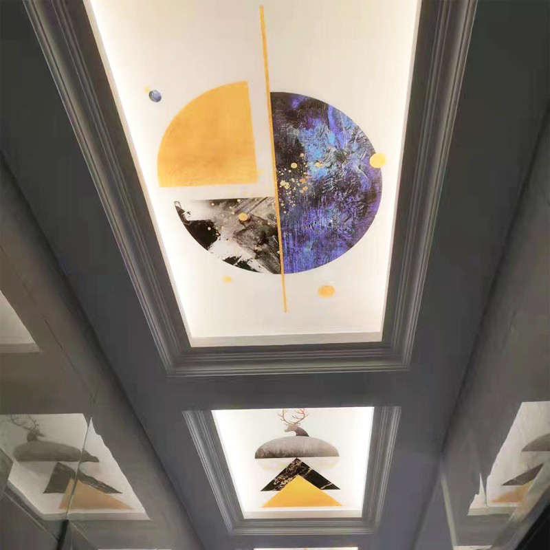 定制电梯吊顶天花板太绝了！别墅观光梯装潢神器，颜值与实用并存