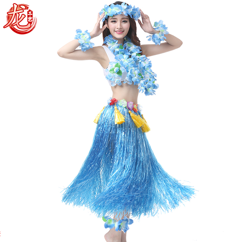 夏威夷草裙舞花环套装：海边派对的必备神器，让你秒变热带风情！