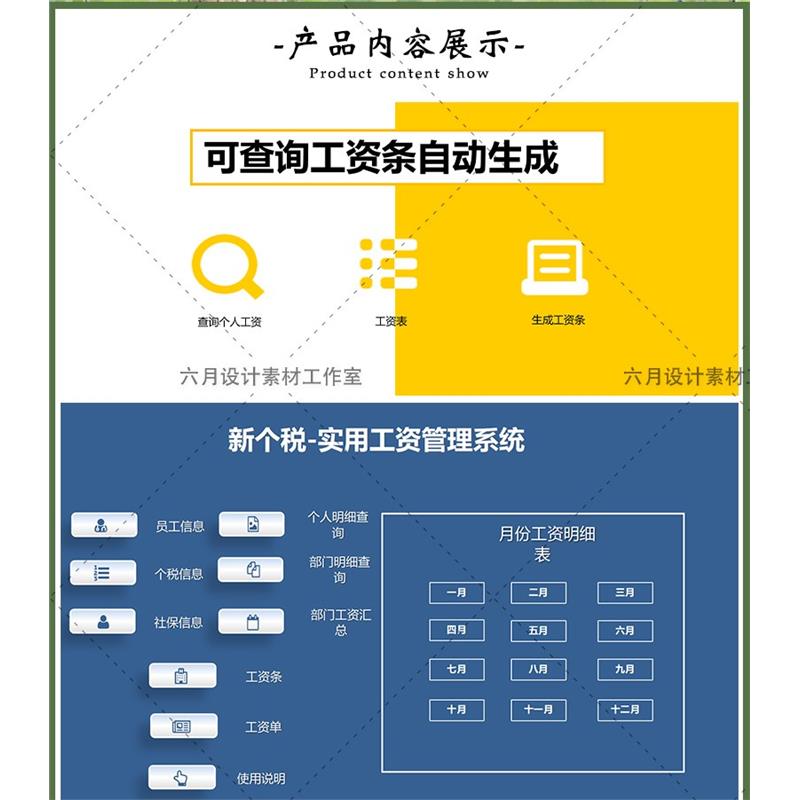 高效管理神器：员工计件工资管理系统EXCEL表格软件，月生产工序订单差异对比，轻松搞定！