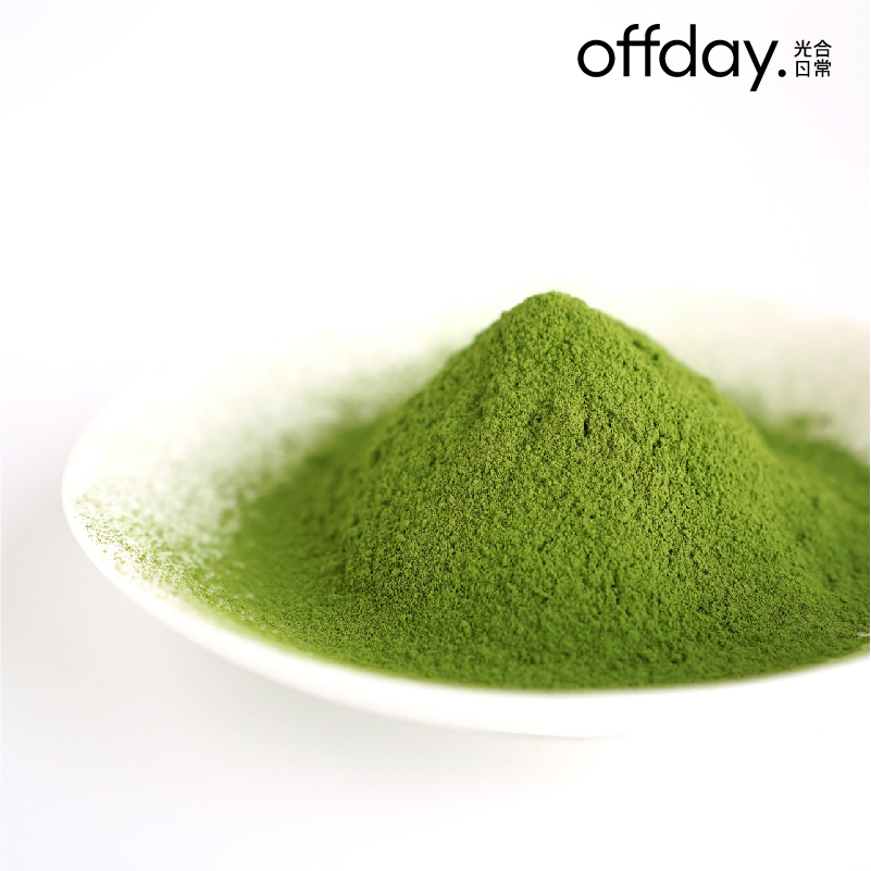 抹茶粉offday光合日常01序茶道级冲饮拿铁罐装无添加糖千目纯抹茶：开启你的清新抹茶时光