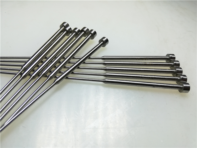 模具台阶顶杆进口氮化SKD-61双节托针二级顶针Φ1 1.2 1.5 2 2.53：精密制造的秘密武器