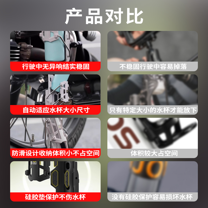 摩托车水杯支架SMNU：骑行路上的专属饮品伴侣