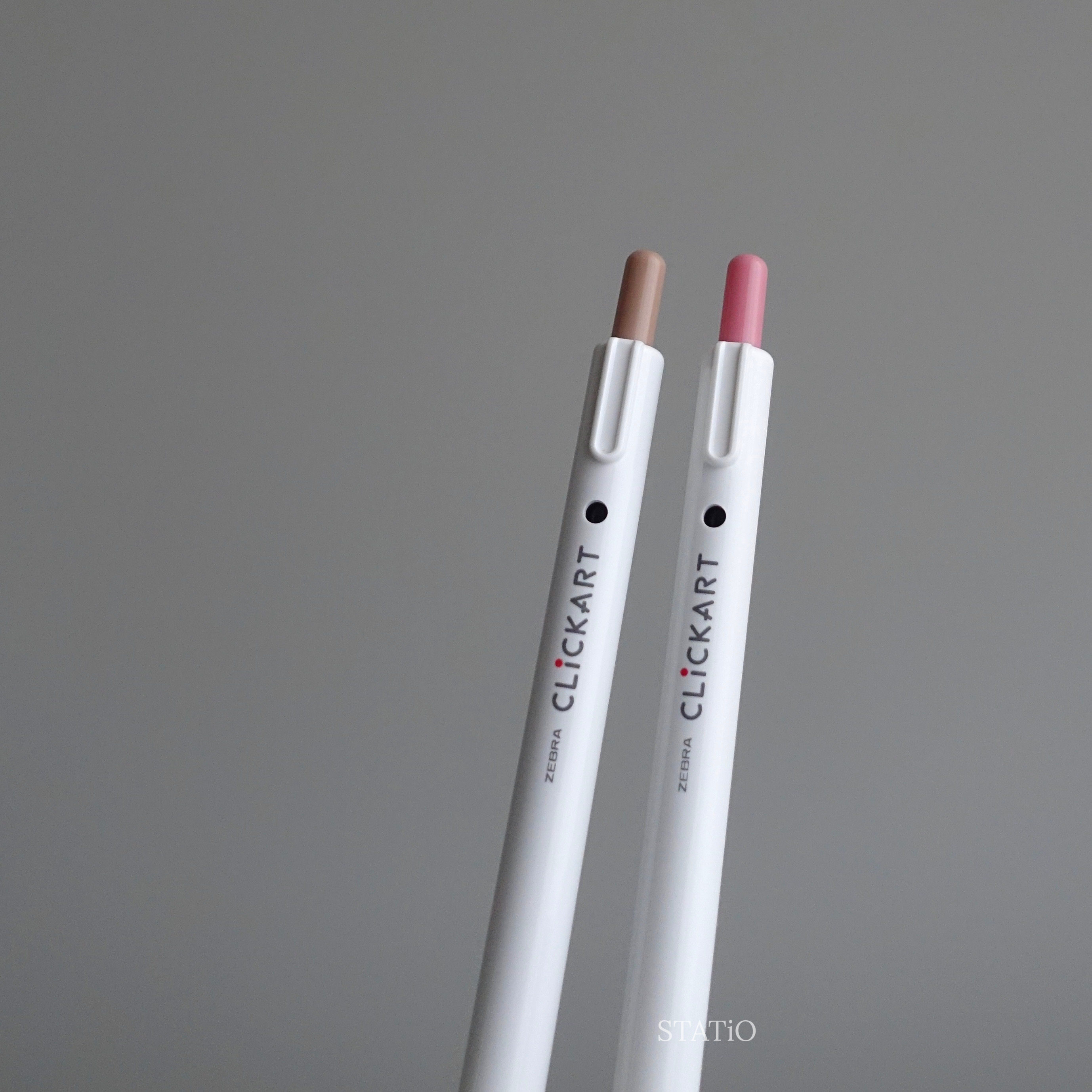 为什么选择日本斑马Clickart按动水彩笔？