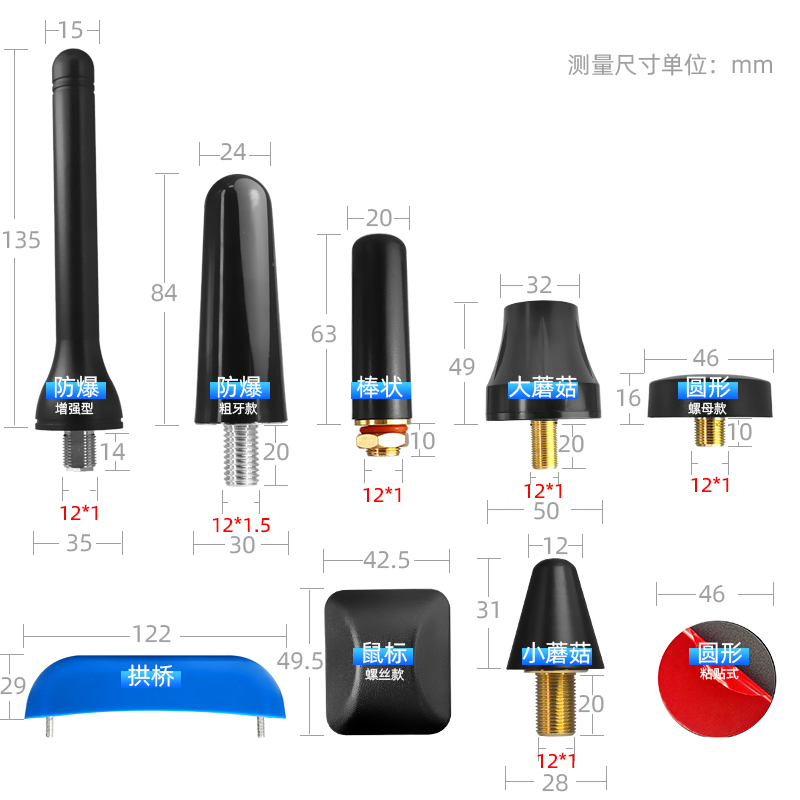 2.4G二合一天线5G高增益4G机柜防水耐高温GPS北斗WiFi双频NB LORA：解锁无线通信新时代！