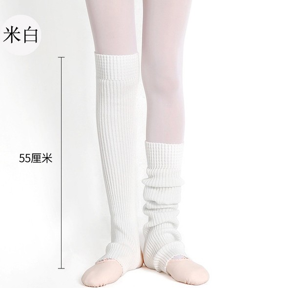 舞蹈袜套女拉丁舞加长加厚踩脚过膝保暖秋冬保暖腿套芭蕾舞练功护：舞者的冬季温暖守护神