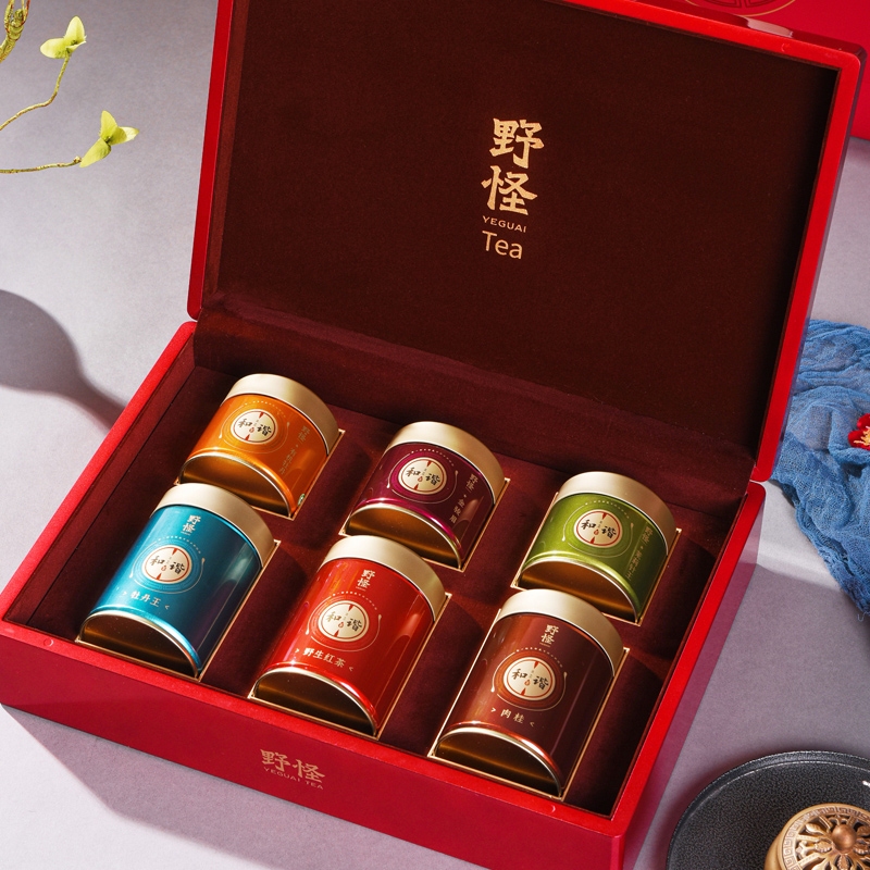 送礼必入！和谐茶礼6款好茶，190g超值套装，亲朋长辈领导都爱疯！