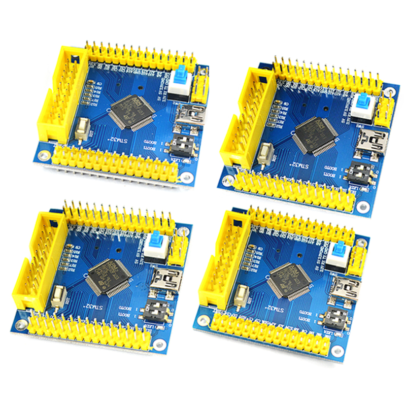 STM32F103RBT6开发板电路图详解：工控PLC隔离485+W5500以太网，打造你的智能控制中心！