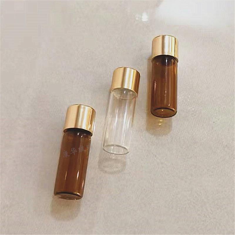 牛樟芝玻璃分装瓶：透明药水分装瓶，茶色玻璃小药瓶，密封小瓶的奥秘