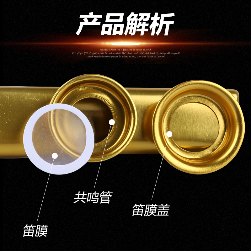 金属卡祖笛号KAZOO：冷门乐器界的隐藏宝藏，简单易学的音乐新宠
