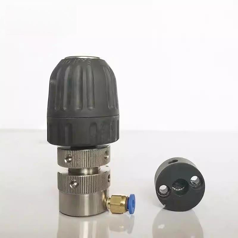 电火花机深孔冲水装置：解锁精密加工的秘密武器，夹具夹头电极快速钻头夹头不锈钢冲水孔详解