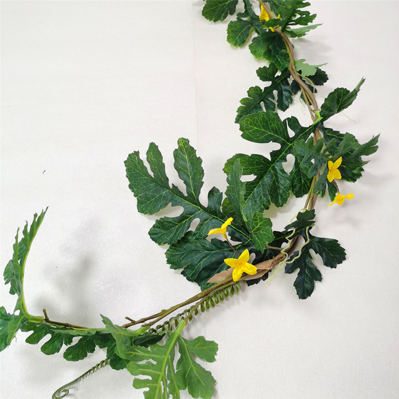 田园风情来袭！仿真西瓜藤&amp;苦瓜藤，打造自然家居氛围