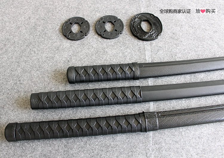 铸剑师武道具：竹刀剑锷，匠心纯手工，复古头层牛皮制，颜色任选，打造专属剑锷！