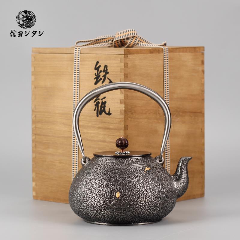 日本原装进口铁技铁壶：煮茶神器，唤醒味蕾的古法艺术