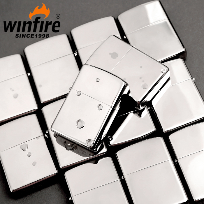 winfire/兴丰纯铜创意白冰煤油打火机 光板火机：点燃生活的小确幸