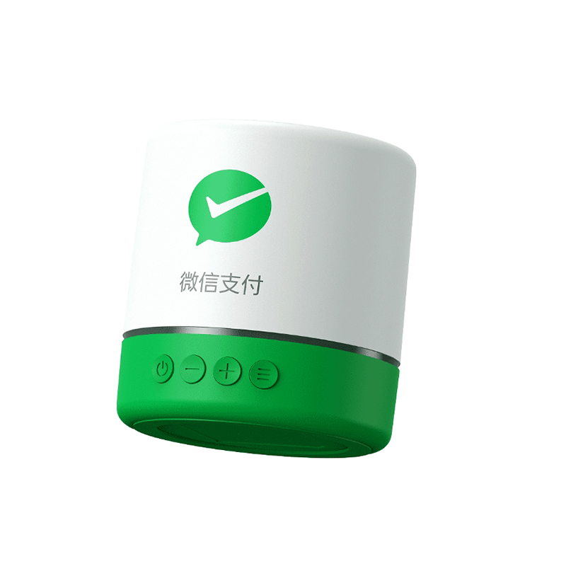 微信收款音响F5：4G免费网络，手机不在也能播报！音箱新宠，解放双手！