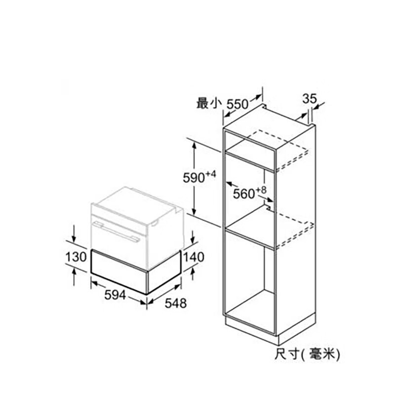 西门子嵌入式暖碟机BI630CNS1W：厨房神器还是智商税？