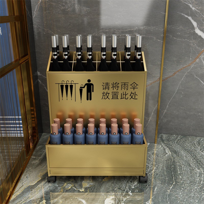 雨伞架收纳架大揭秘：家用酒店必备神器，门口不再凌乱！