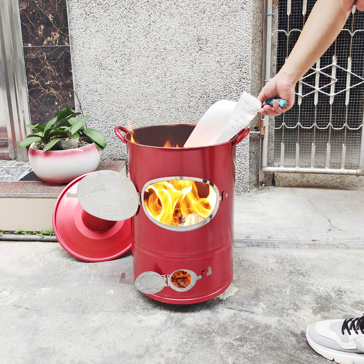 烧金桶无烟神器，告别烟熏火燎，环保又便捷！✨