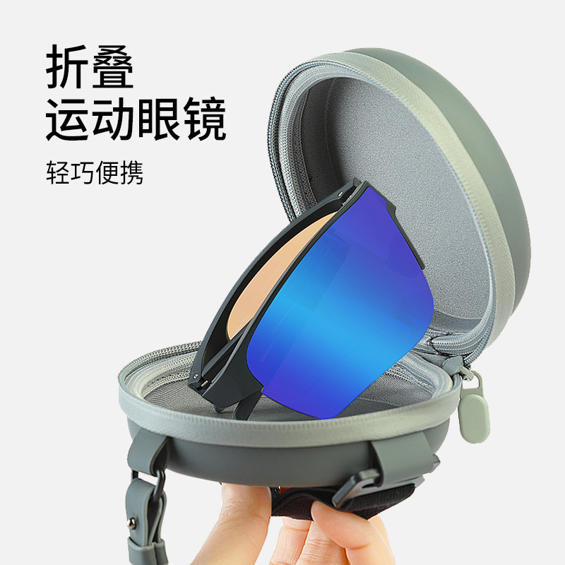 LECAGE乐凯奇跑步眼镜：马拉松专业折叠变色，日夜两用的秘密武器！