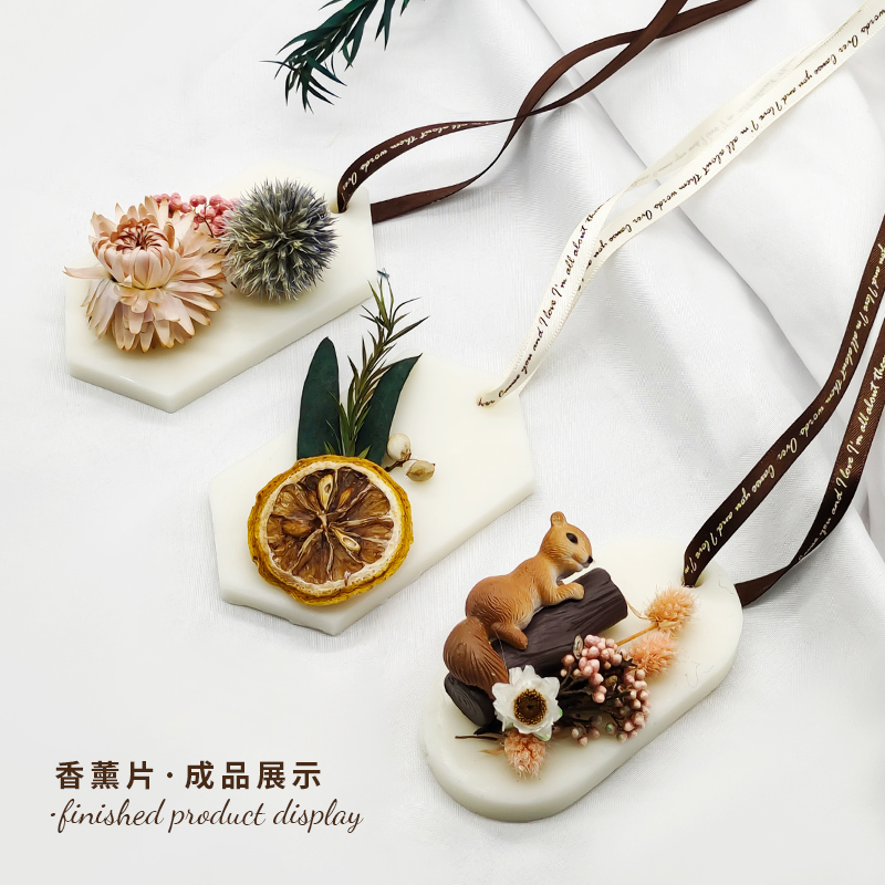 自制香薰蜡片DIY材料包！38妇女节暖场团建神器，手残党也能做超美蜡烛！