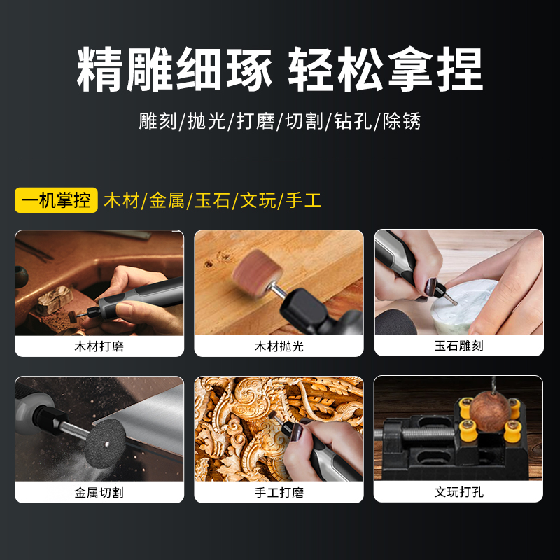 i雕客商用合香珠打磨修圆抛光机：一键启停，轻松打造完美香珠！