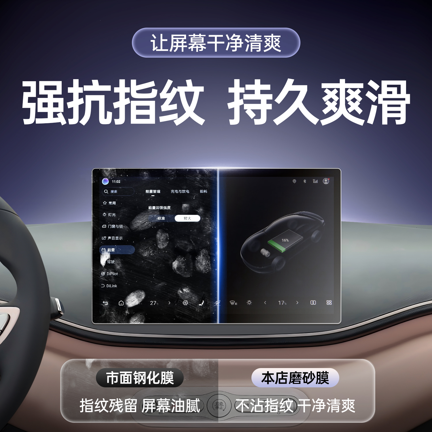 VWK25款奔驰GLC300L/E/S/A/B屏幕钢化膜260L导航仪表显示保护贴膜：守护你的驾驶黑科技！