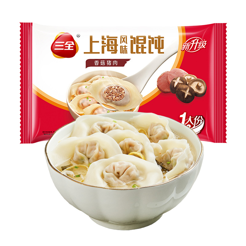 三全馄饨：早餐界的美味革命，速食也能鲜美如初！
