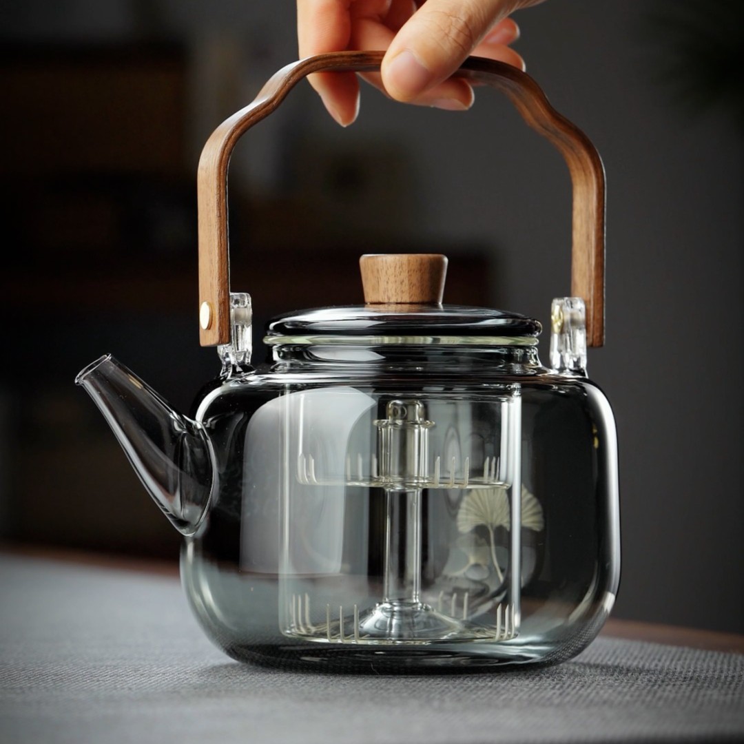 春夏围炉冰茶神器！玻璃茶壶套装，解锁清新茶饮新体验✨