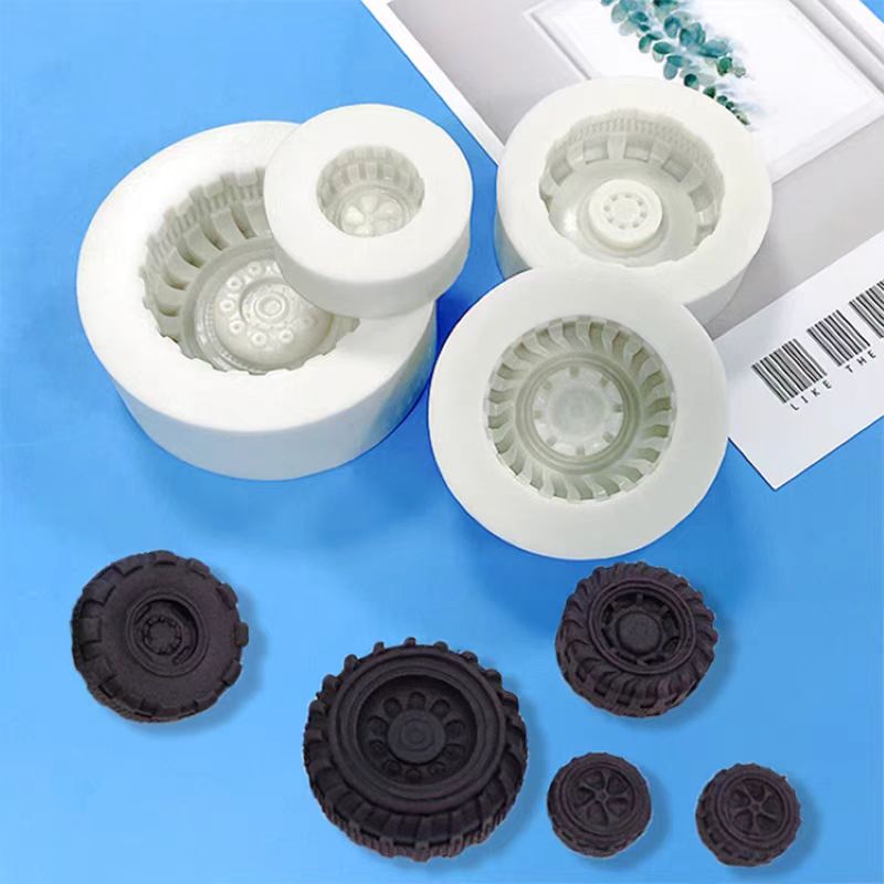 黑色硅胶齿轮：耐高温异形硅胶，激光打印定制神器！