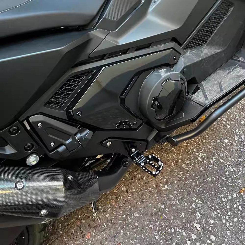 摩托车改装必备神器！XADV750 X-ADV 21-22年折叠脚踏板配件，解锁骑行新姿势！‍♂️